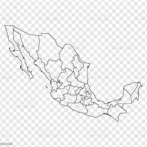 Ouf 44 Faits Sur Mapa De Mexico Blanco Y Negro Sin Nombres Te