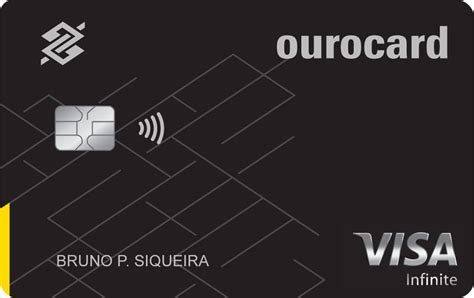Cartão De Crédito Ourocard Banco Do Brasil Visa Infinite Saiba Mais