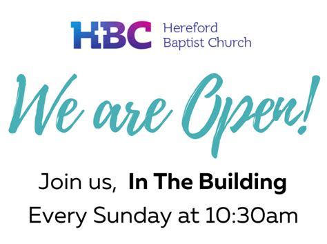 June 2021 Hereford Baptist Church