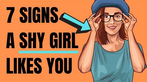 7 Subtle Signs A Shy Girl Likes You Youtube