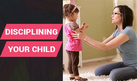 Disciplining Your Child The Wellness Corner