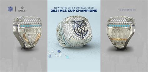 2021 New York City Football Club Mls Cup Championship Ring Baron Rings