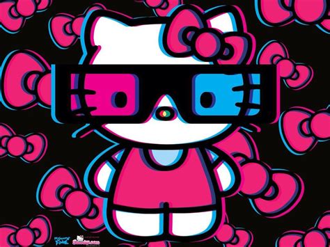 Pink And Black Hello Kitty Backgrounds - Wallpaper Cave