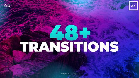 48 Modern Transitions After Effects Templates Motion
