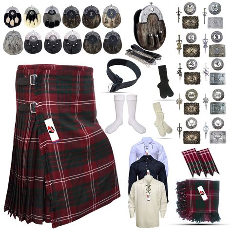 Authentic Clan Crawford Tartan Kilt Embrace Your Scottish Heritage
