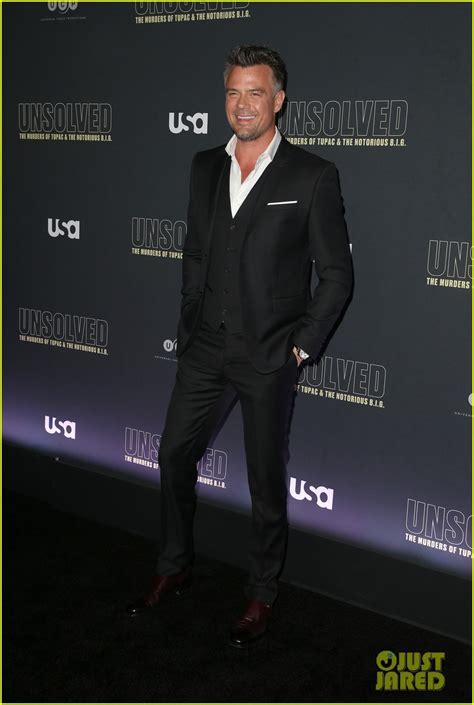 Josh Duhamel Suits Up For Unsolved The Murders Of Tupac And The Notorious Big Premiere