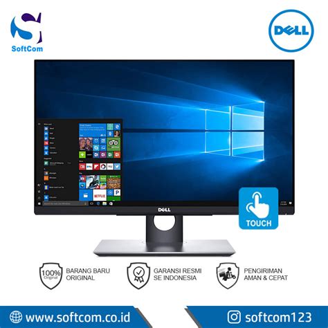 Dell Monitor P2418ht 24 Inch Touchscreen Softcom