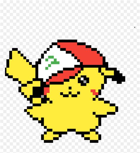 100 Cute Pikachu Pixel Art Perfect For Any Pokemon Fan