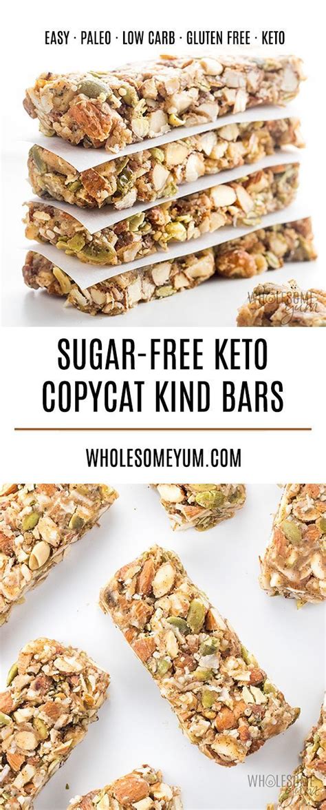 This diabetic granola bar recipe is perfect for the quick grab and go breakfast! The Best Sugar-Free Low Carb Granola Bars Recipe - Kind ...