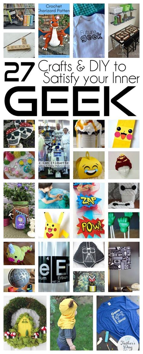 So Many Great Geek Crafts And Diy Tutorials Geeky Crafts Diy Nerd