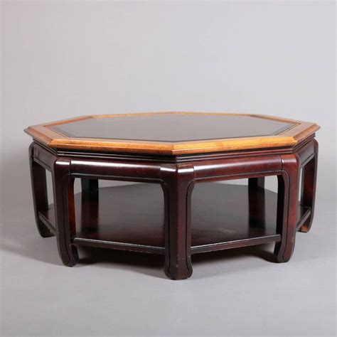 Shop the chinese coffee tables collection on chairish, home of the best vintage and used furniture, decor and art. Chinese Style Hexagonal Mahogany, Walnut and Cane Top ...