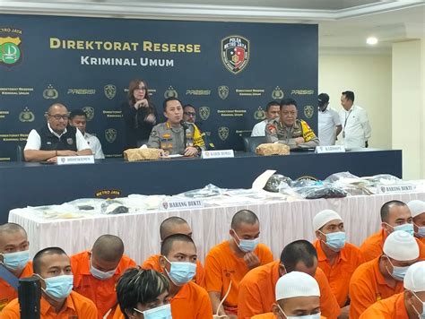 Polda Metro Amankan 409 Tersangka dari 15 Hari Operasi Pekat, Terbanyak