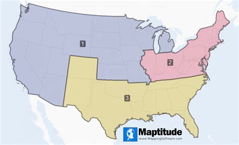 Maptitude Map Automatic Territory Optimization