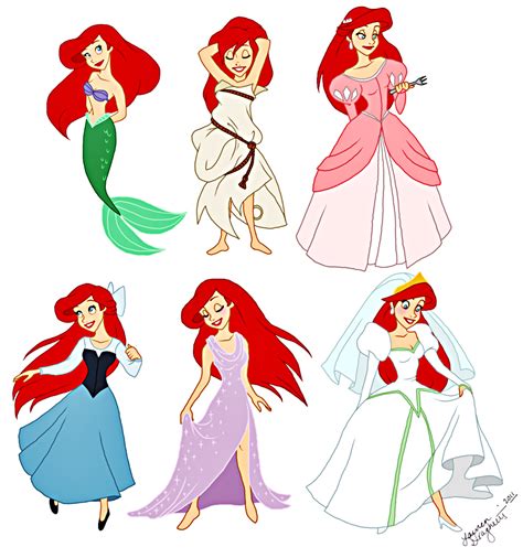 Walt Disney Fan Art Princess Ariel Walt Disney Characters Fan Art