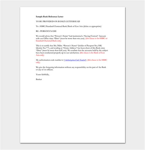 Number this letter of credit is issued in favor of the wisconsin department of agriculture, trade, and consumer protection (hereinafter referred to as department) as security supporting that personal bond or third party. Bank Reference Letter Template: Format & Samples