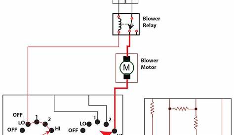 gmc blower motor resistor wiring diagram