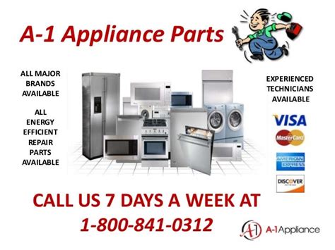 home appliances repairing parts of all brands from a 1 appliance