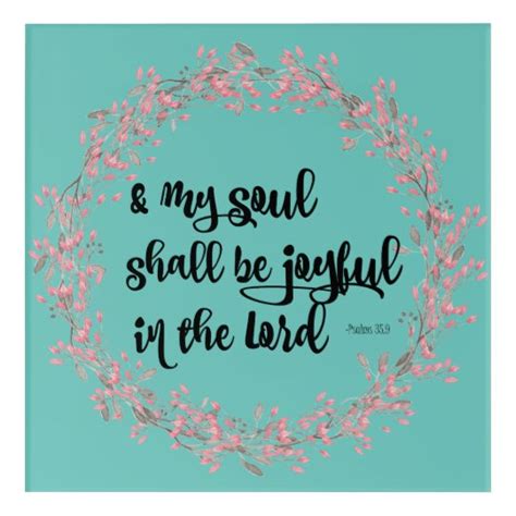 Psalms Joy Bible Verse Scripture Art