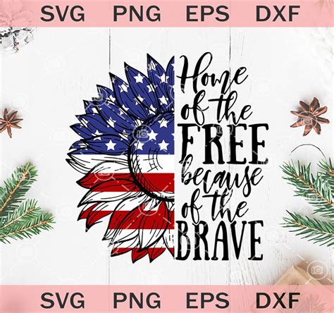 The spine is a fundamental part of the human body that controls the functions of the body. Home Of The Free Because Of The Brave SVG, Sunflower 4th Of July SVG, Sunflower America SVG ...