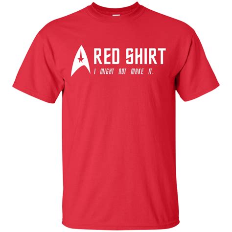 Star Trek Red Shirt I Might Not Make It Shirt Hoodie Tank Teesgrab