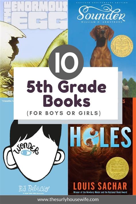 10 Of The Best 5th Grade Books For Boys Or Girls 5th Grade Books