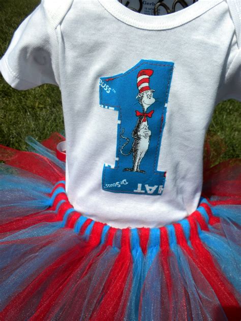 These For The Girls Birthday Dr Seuss Cat In The Hat First 1st