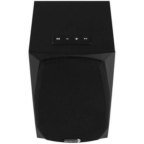 Dayton Audio Best Budget Powered Bluetooth Desktop Speaker System In