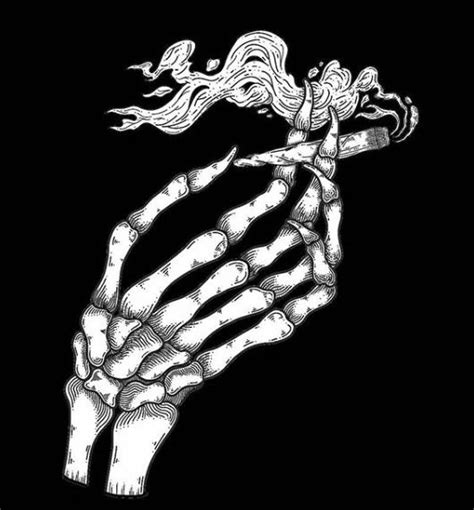 A Drawing Of A Hand Holding Something In Its Right Hand With Flames