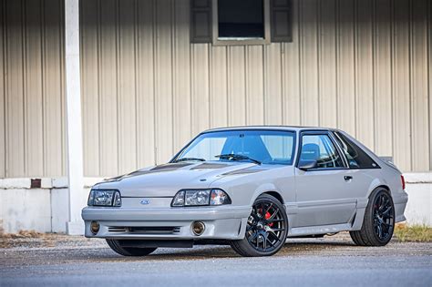 Super Sanitary Fox Body Mustang Draws Inspiration From Europe