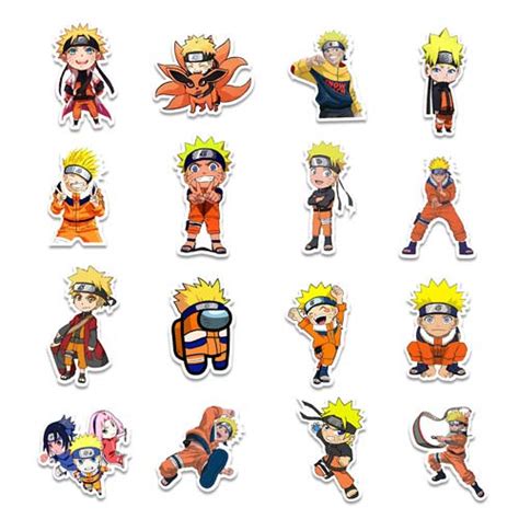 Animated Naruto Stickers Line Stickers Anime Stickers Anime Printables Naruto Sketch Amazon