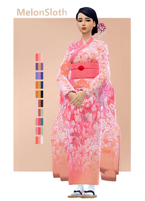 Maxis Match Japanese Outfits Décor Sims 4 Cc List