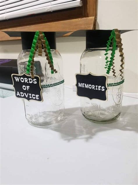 Graduation Mason Jar Centerpiece In 2020 Graduation Party