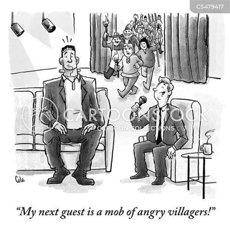 Angry Villagers Cartoons And Comics Funny Pictures From Cartoonstock