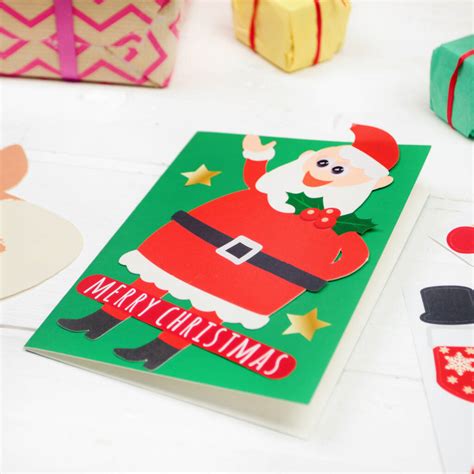 Make Your Own Christmas Card Kit By Postbox Party