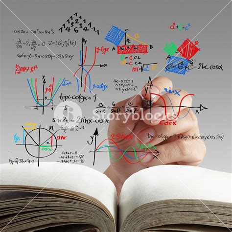 Maths And Science Formula On Whiteboard Royalty Free Stock Image