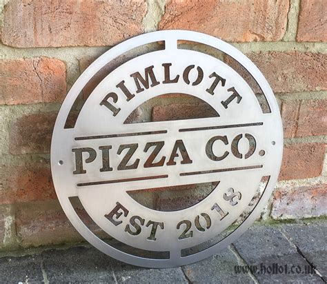 Pizza Sign Hollot Metal Works