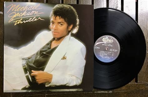 1982 Near Mint Michael Jackson Thriller Vinyl Lp Album Rare Greek