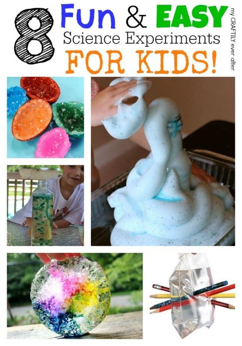 8 Fun And Easy Science Experiments For Kids My Craftily
