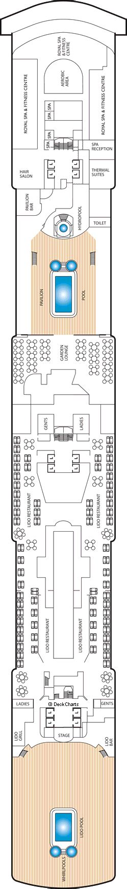 Click photo icons to view ship pictures. Cunard Queen Elizabeth Deck Plans, Ship Layout ...