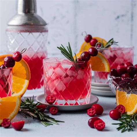 Cranberry Gin Cocktail Your Home Made Healthy