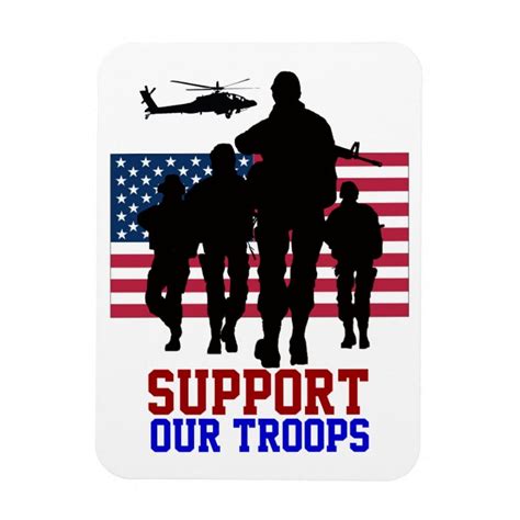 Support Our Troops Magnet
