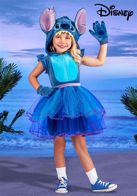 Toddler Disney Girls Stitch Costume Dress