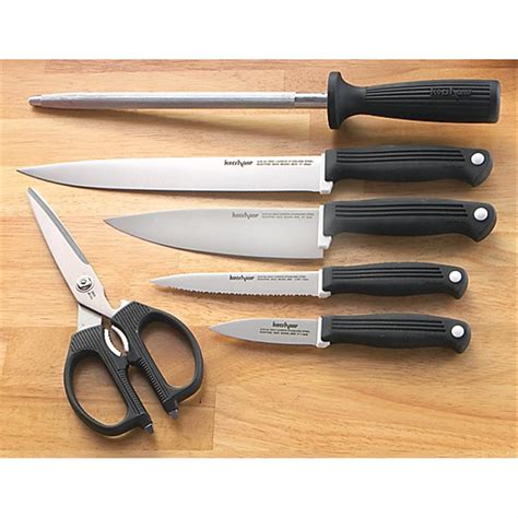 Joseph joseph elevate knives carousel set (£80). Kershaw® Kitchen Cutlery Block / Knife Set - 171638 ...