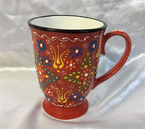 Turkish Ceramic Coffee Mug Turkish Ceramics Mugs Turkish