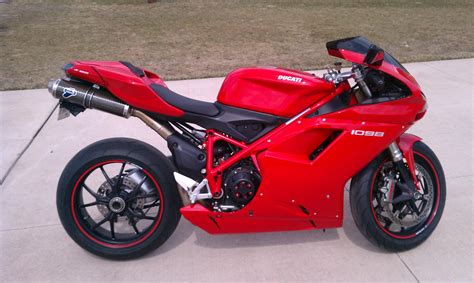 2008 Ducati 1098 Red Excellent Condition With Extras