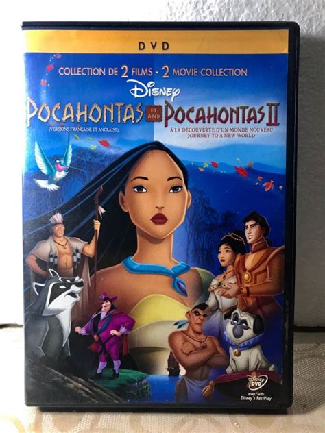 Pocahontas I And Pocahontas Ii Journey To A New World Dvd 2 Disc Set