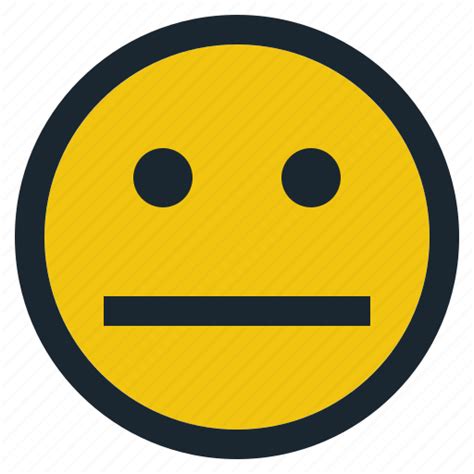 Straight Face Emojis Neutral Face Emoji — Meaning Copy And Paste