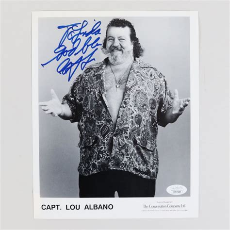 Captain Lou Albano Signed Photo Wwf Wwe X Coa Jsa Memorabilia Expert