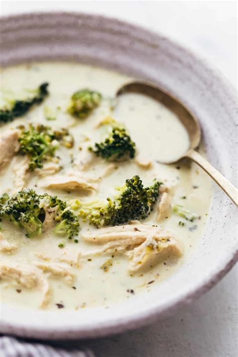 Creamy Chicken Broccoli Soup The Recipe Critic Getslimthin
