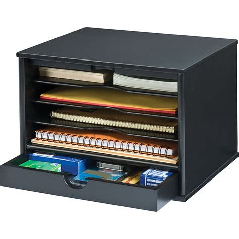 Desk Top Organizer Multi Function Desktop Organizer Wooden Storage